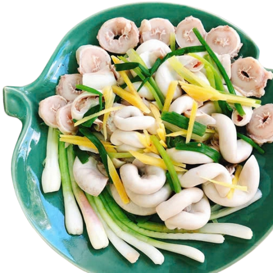 Dồi Trường Hấp Khổ Qua 